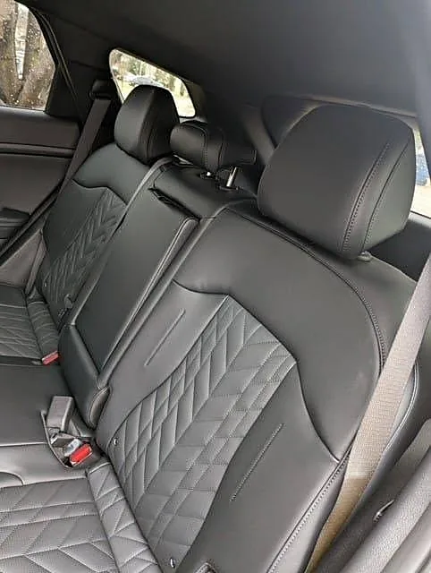 Quilted leather